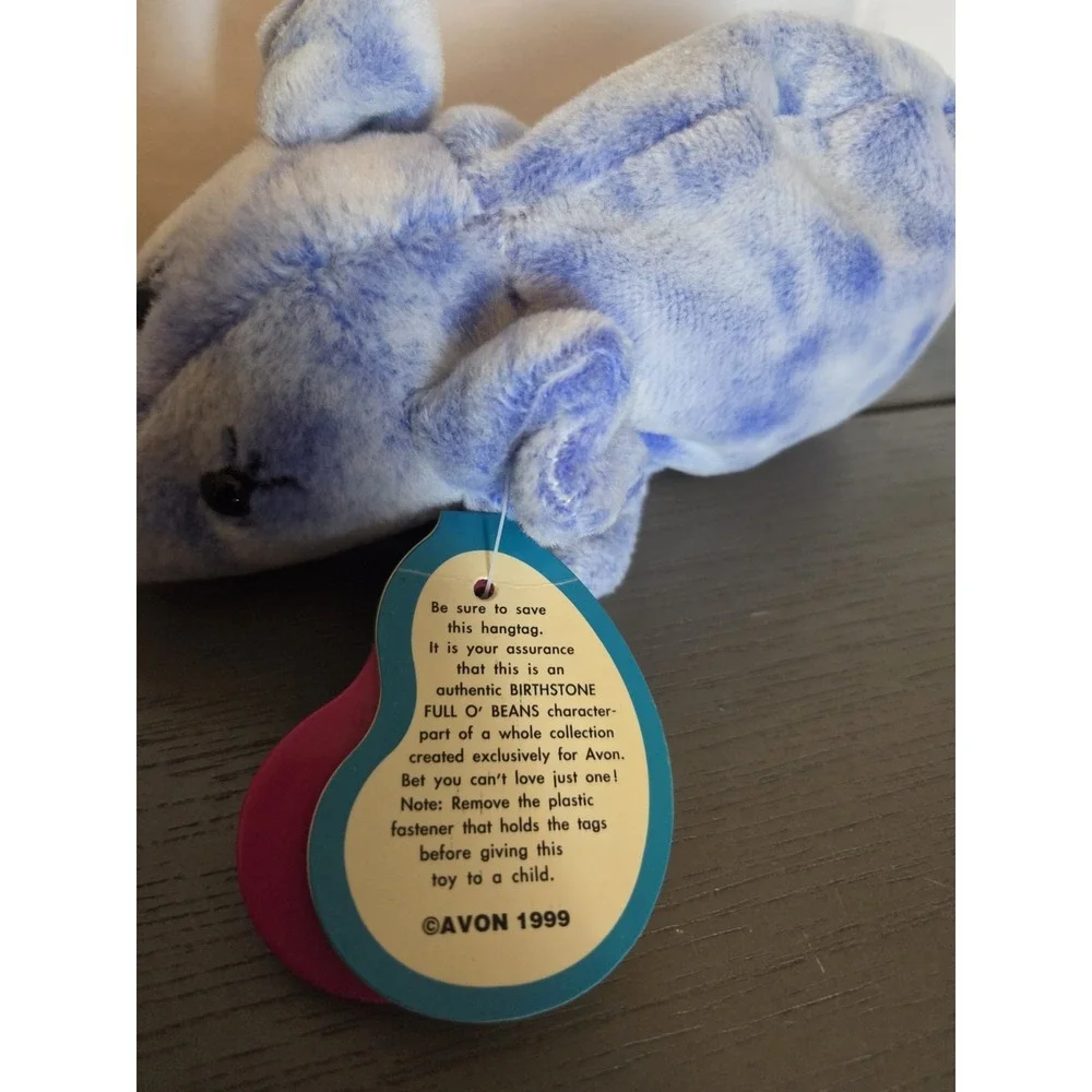 Avon Full O Beans Pig Plush Toy 1999 Edition